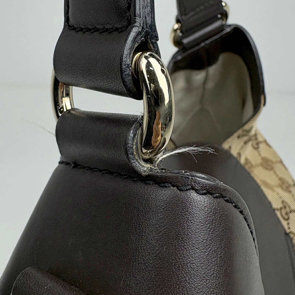 Gucci GG shoulder bag Hobo canvas brown - Picture 7 of 7